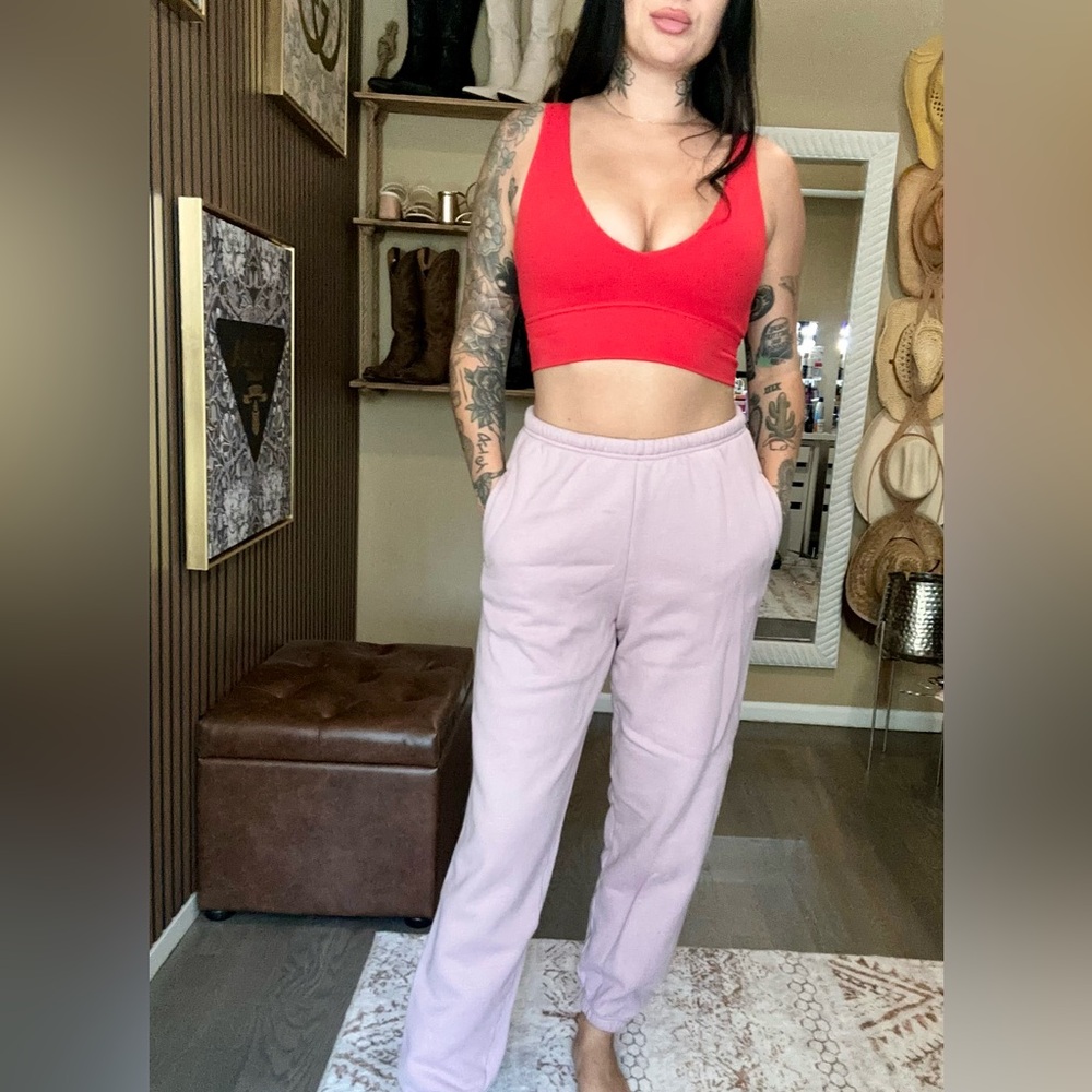 SKIMS Lavender Joggers